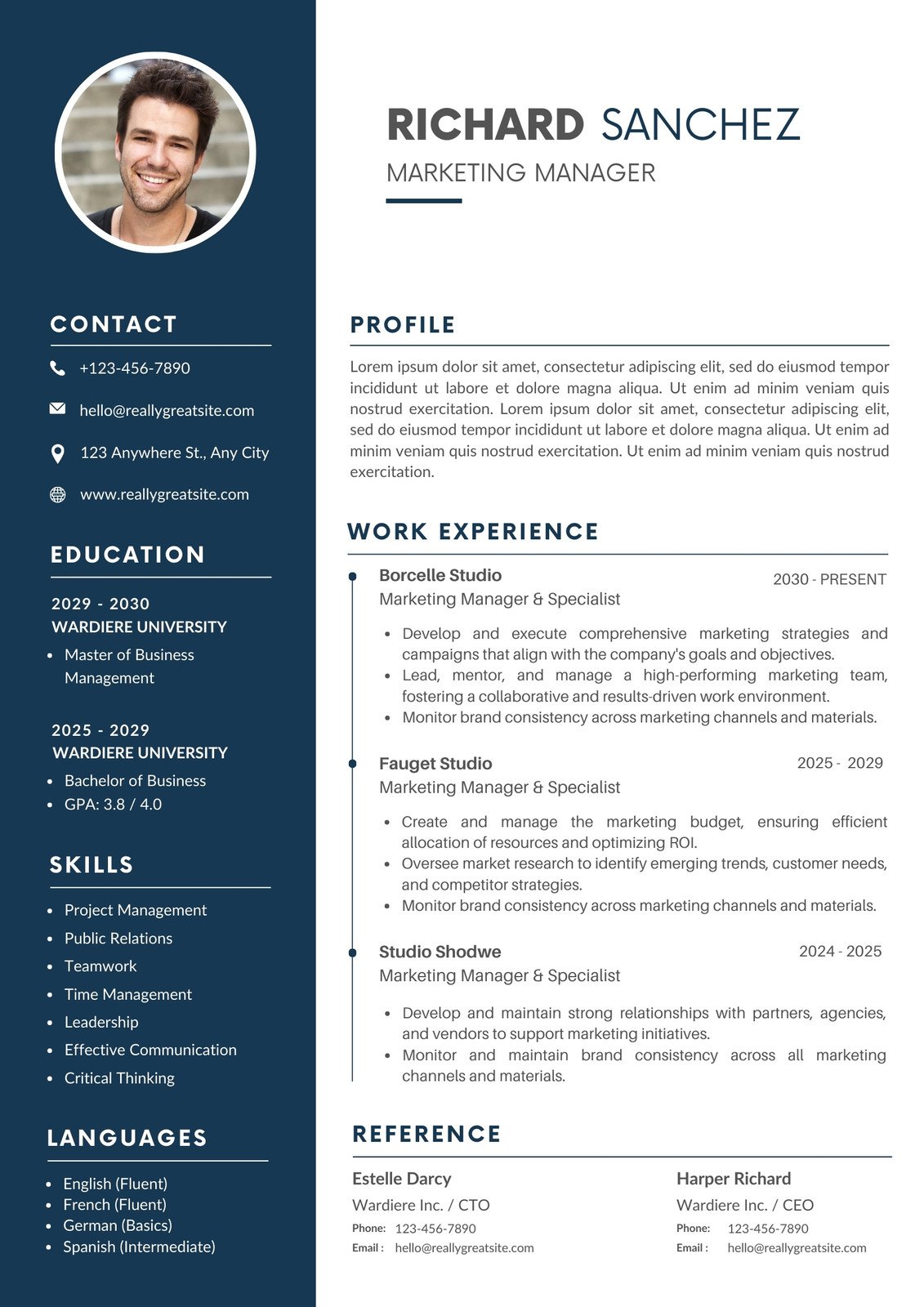 Free printable resume templates you can customize 