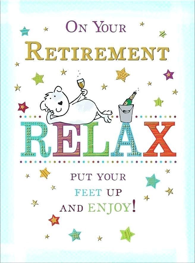 Awesome Retirement Card Template 2024