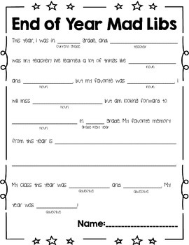 printable retirement mad libs