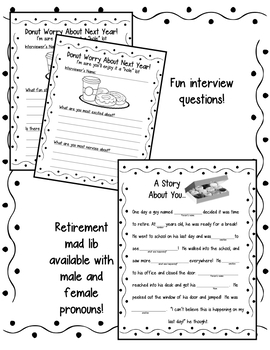 Retirement Book by Tpetes Supply Store | TPT