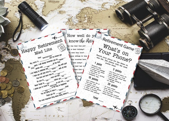 printable retirement mad libs