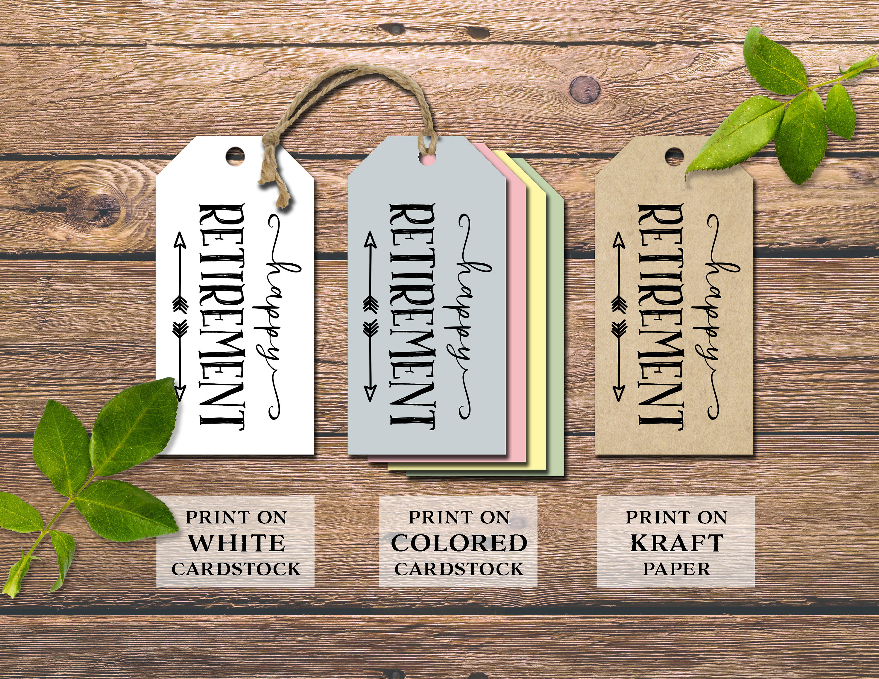 NEW Goodbye Tension Hello Pension Tag, Personalized Retirement ...