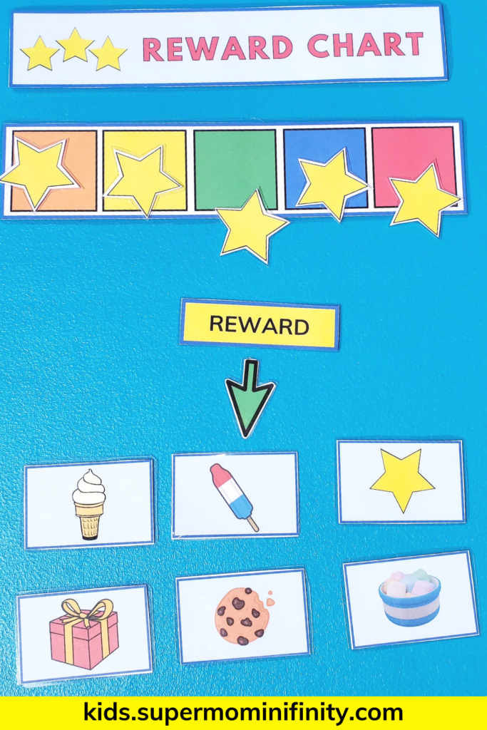 Reward Chart Visual Printable for Children with Autism and Special ...