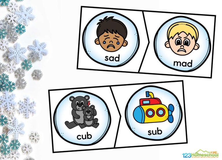 FREE Rhyming Activities