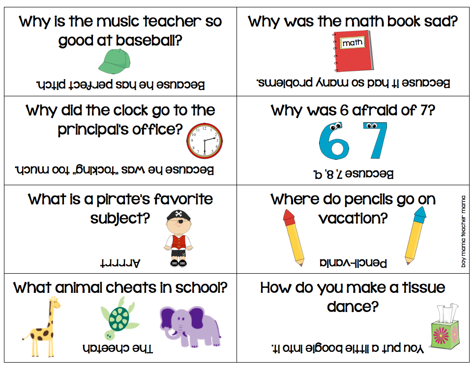 printable riddles for kids