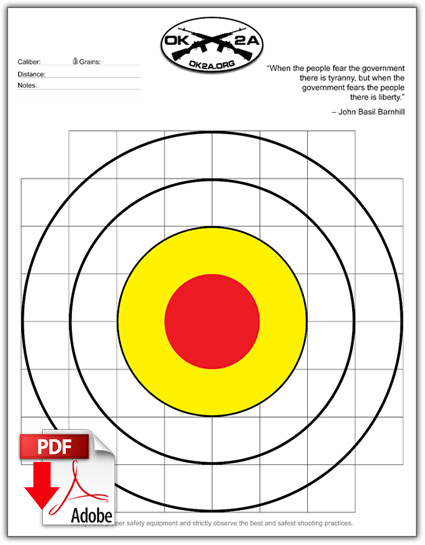 printable rifle targets