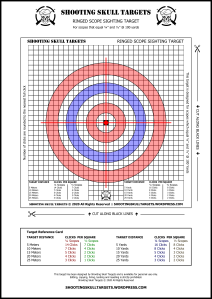 printable rifle zero targets