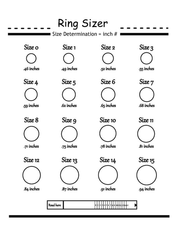 Printable Ring Size Chartring Size Finderring Sizing Guide ...