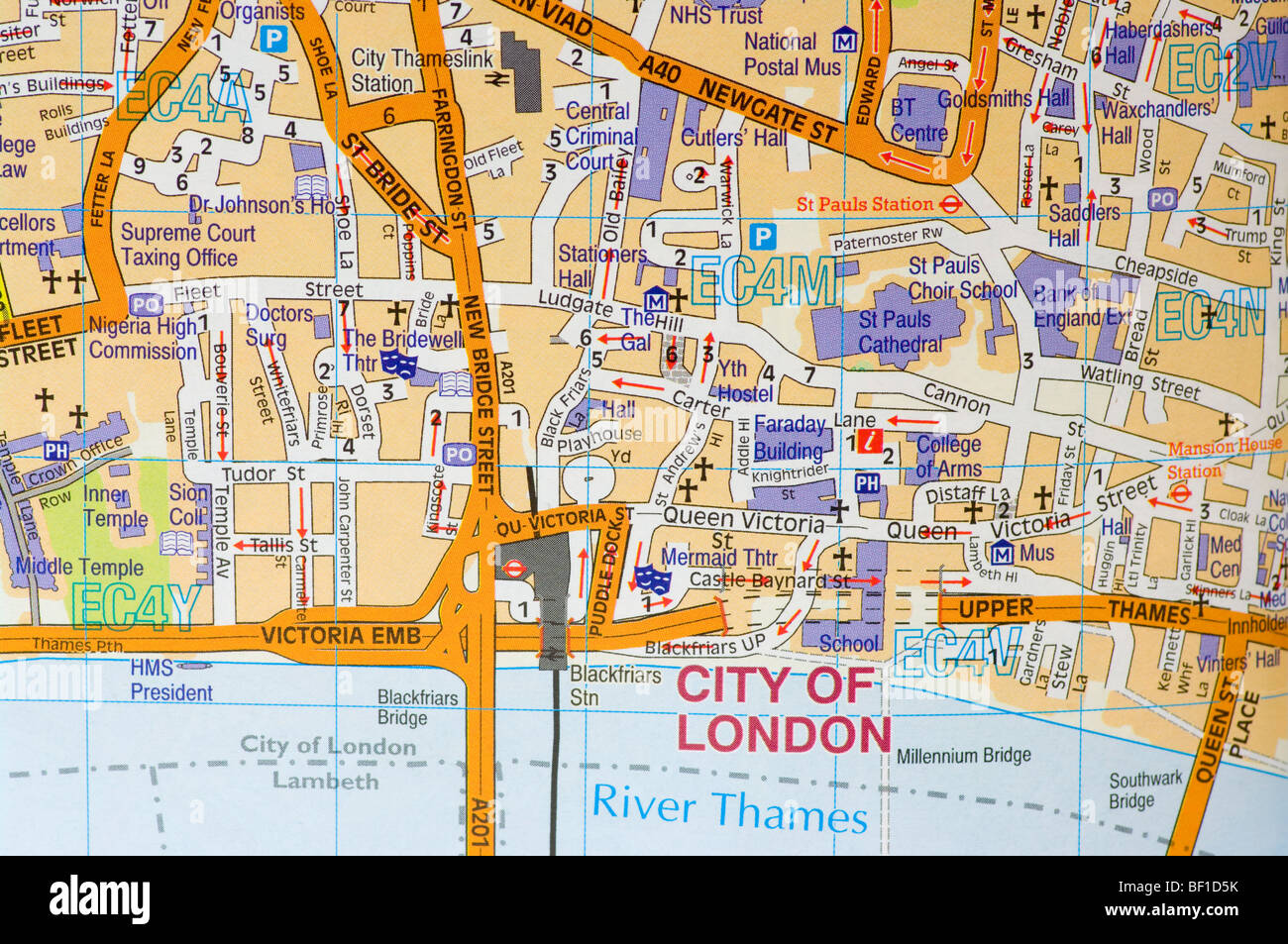printable road map of london