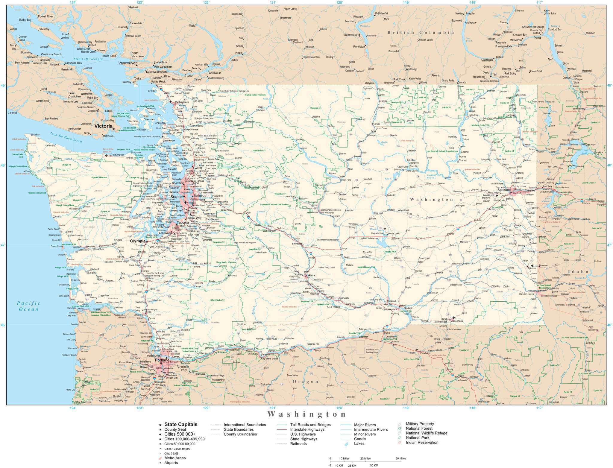 Free Printable Road Map Of Washington State Download Free Printable Printable Road Map Of Washington State 23 