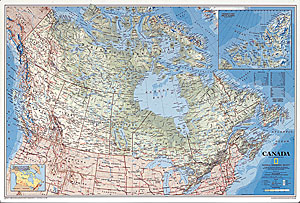 printable road map of western canada