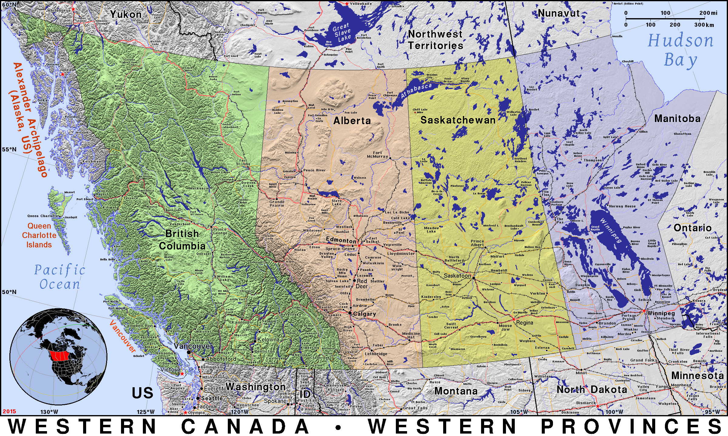 Western Canada Public Domain Maps By PAT The Free Open Source 