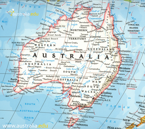 Detailed Maps of Australia