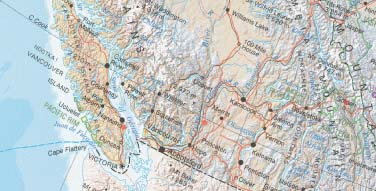 Canada Road Maps | Detailed Folded Travel Tourist Driving Maps