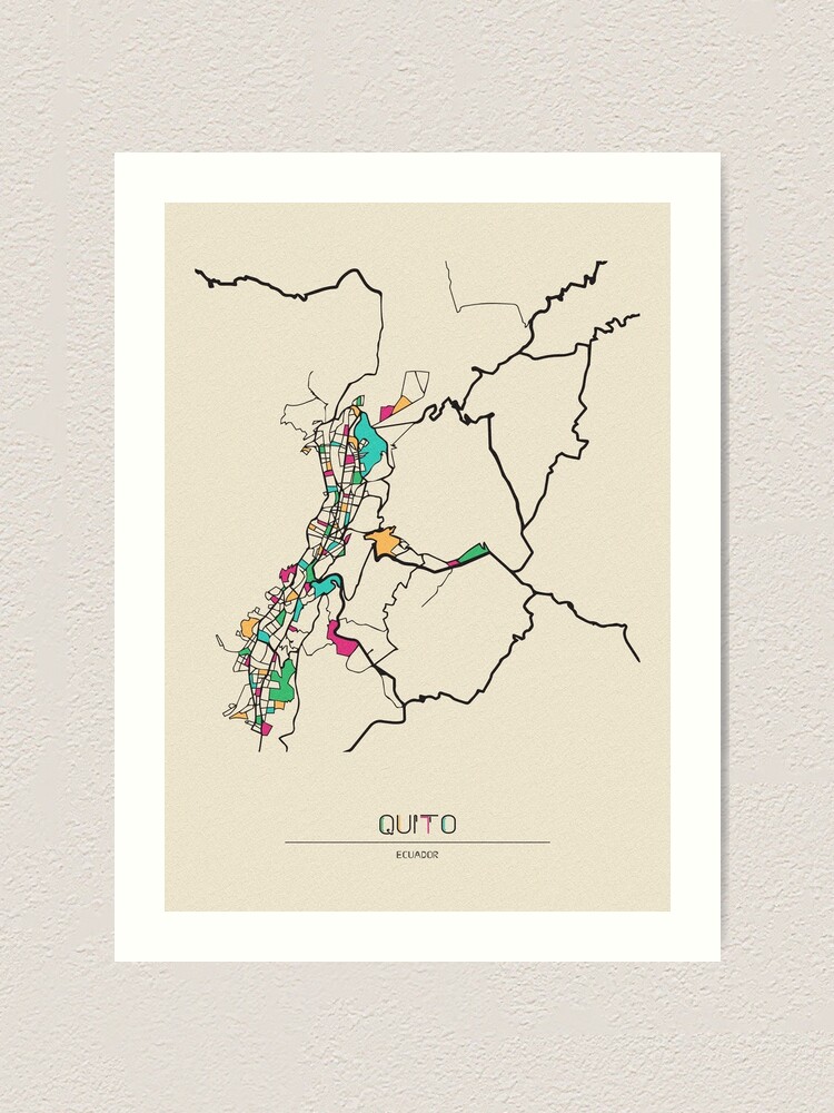 printable road maps of ecuador