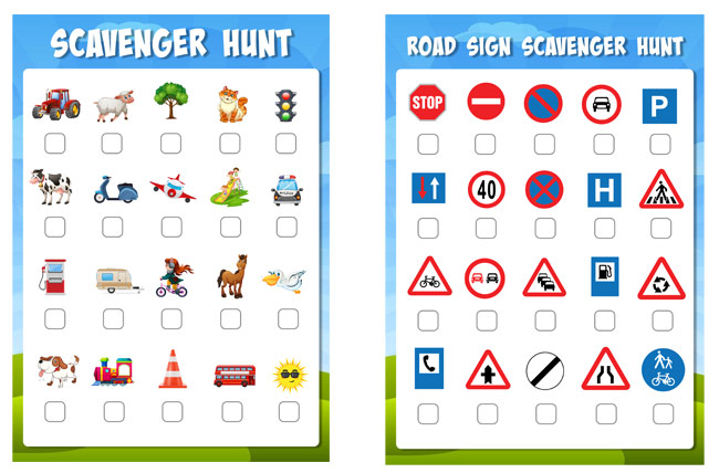 Printable Road Trip Games | Just Family Fun