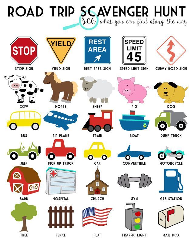 printable road trip games uk