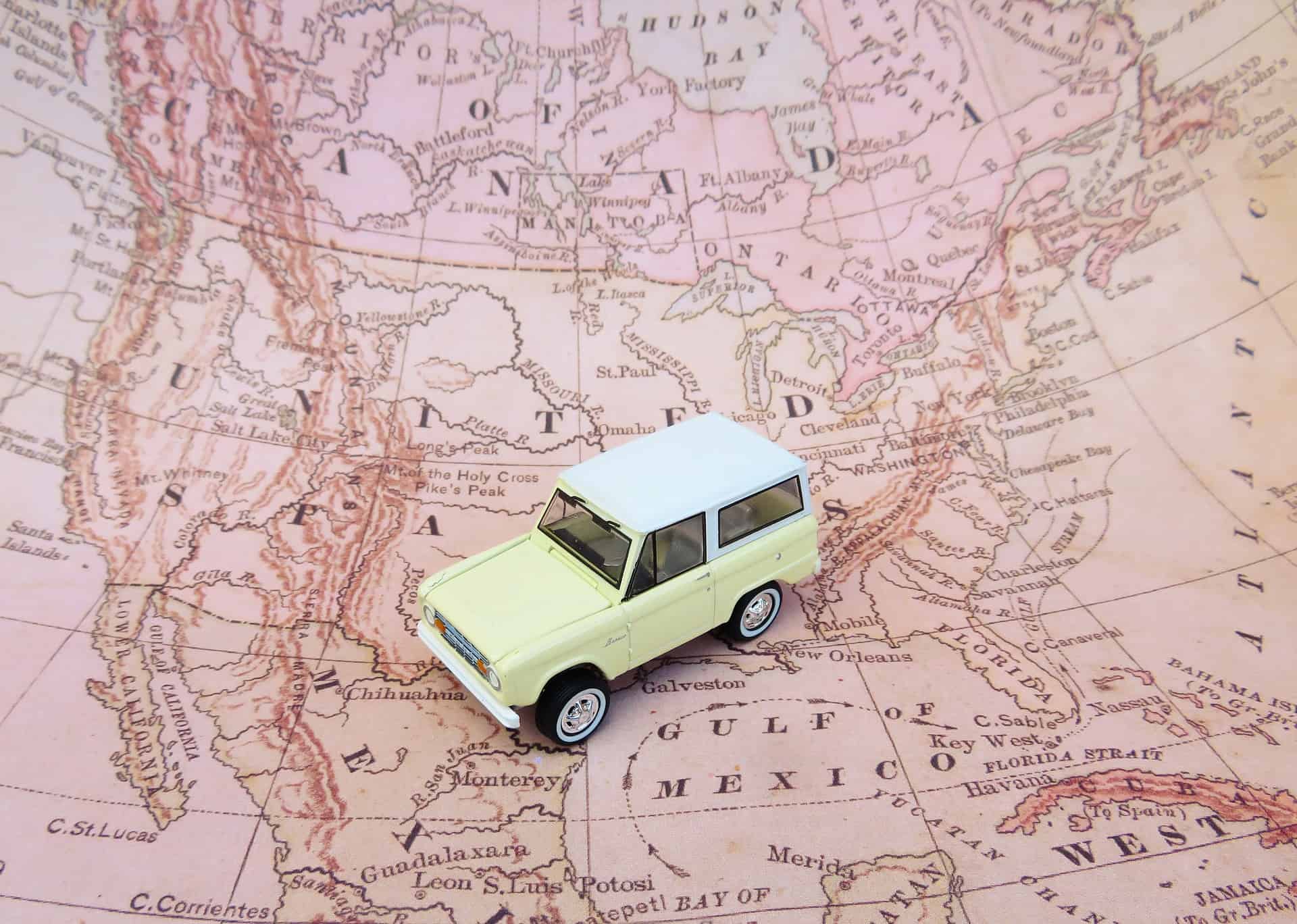 printable road trip maps