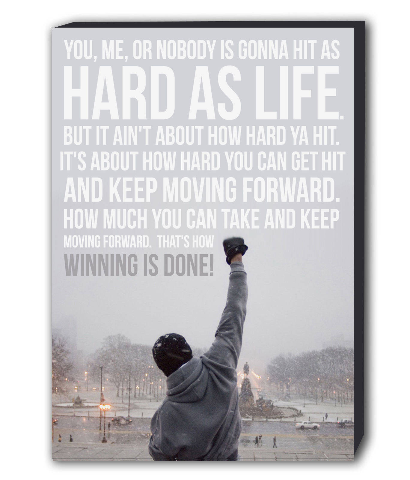 Rocky Balboa quotes posters &  prints by Takoyakiii