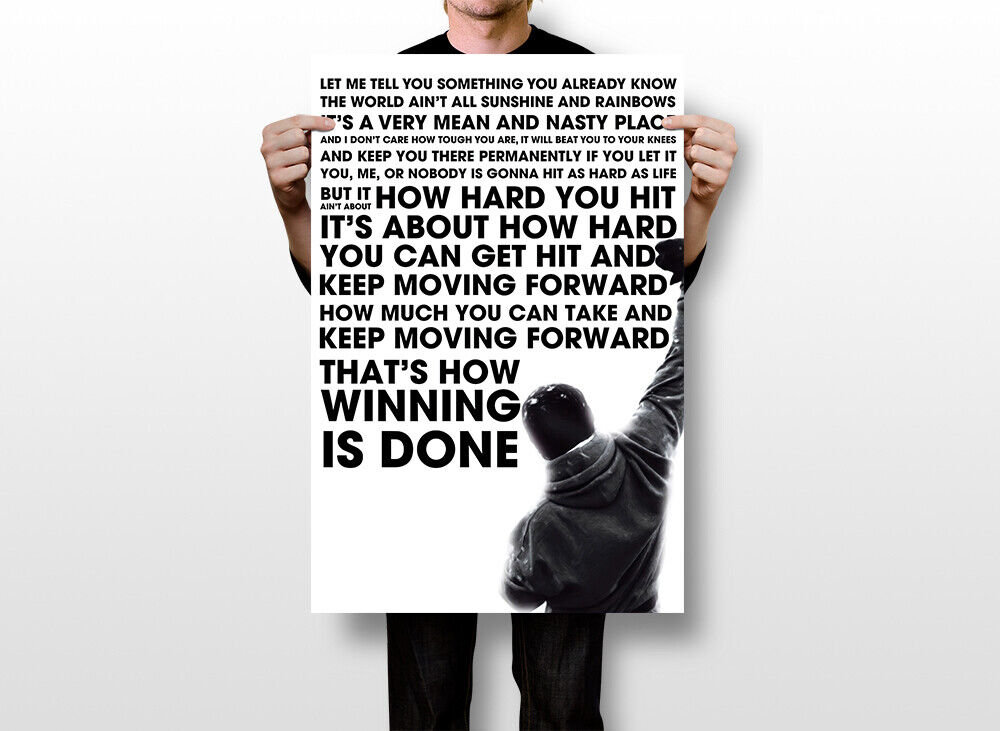 Top 20 Inspiring Quotes by Rocky! - Contenders Clothing