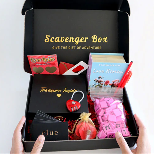printable romantic scavenger hunt