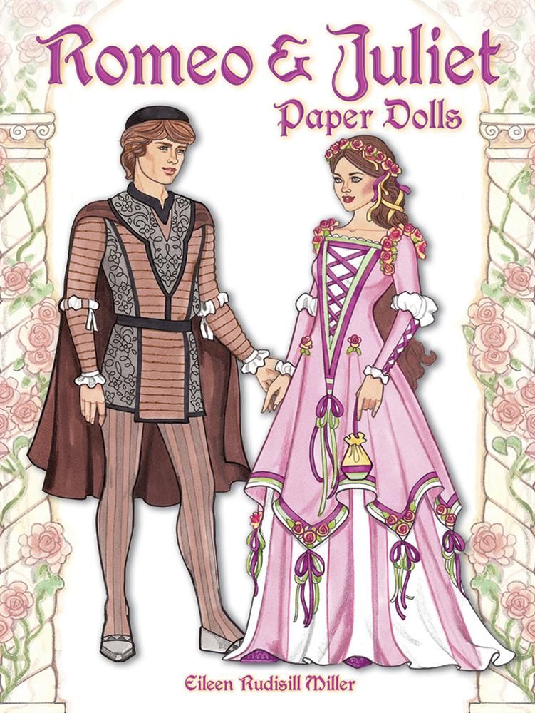 printable romeo and juliet paper dolls