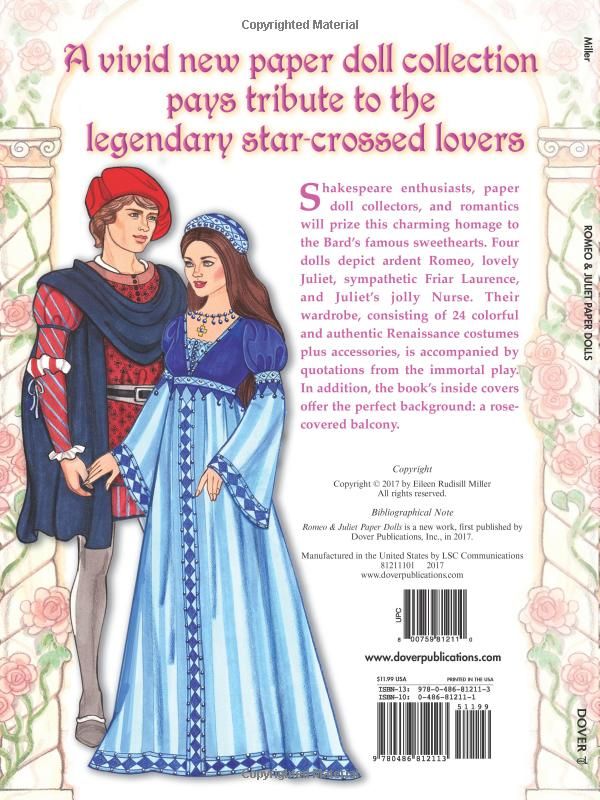 printable romeo and juliet paper dolls