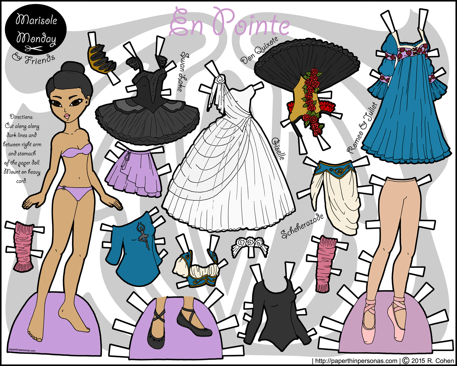 printable romeo and juliet paper dolls