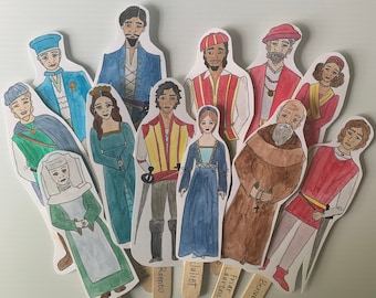 printable romeo and juliet paper dolls