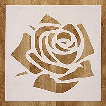 printable rose stencils