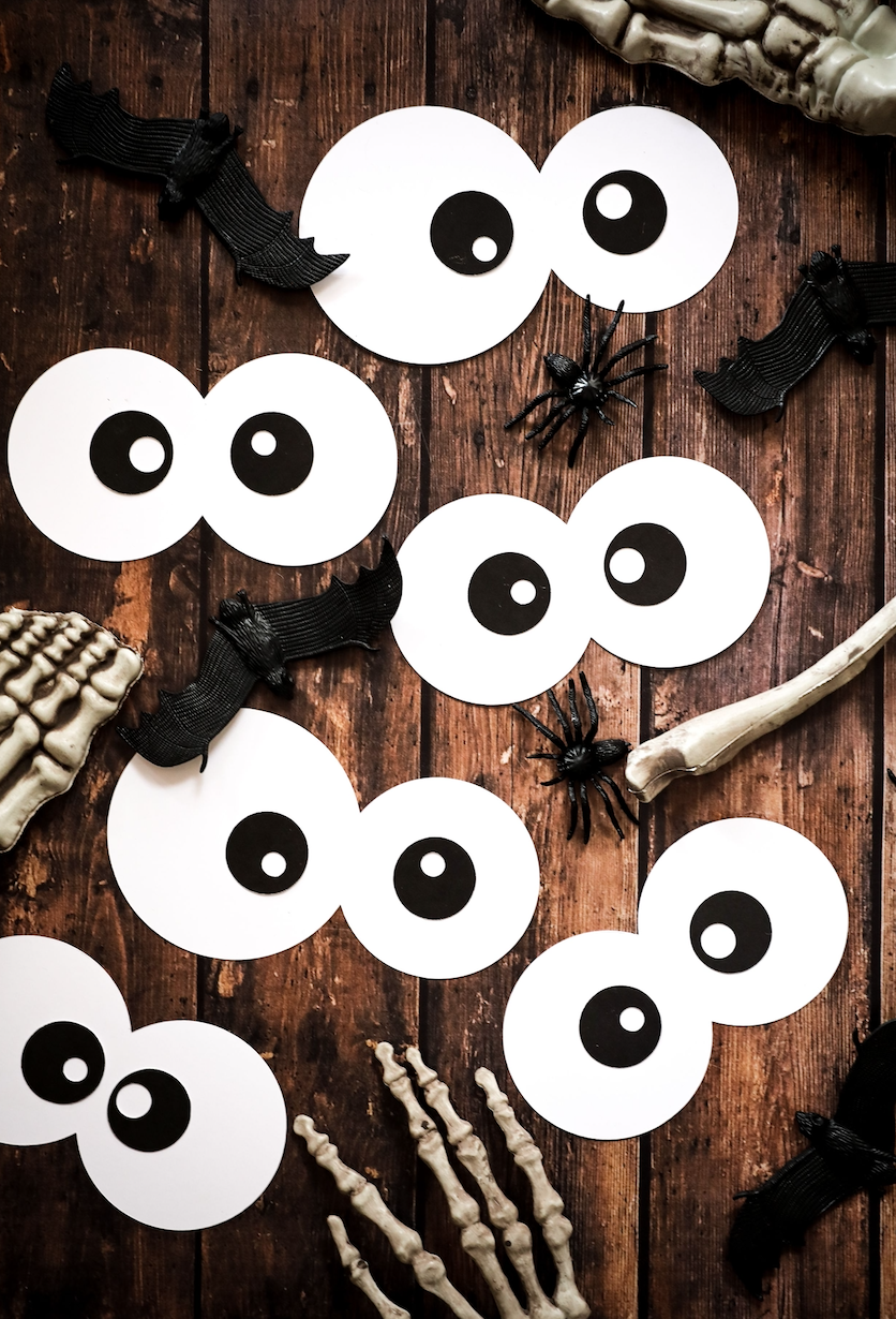 Free Printable Halloween Googly Eyes - Sunshine Parties