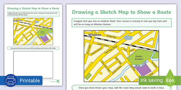 printable route directions