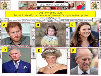printable royal quiz