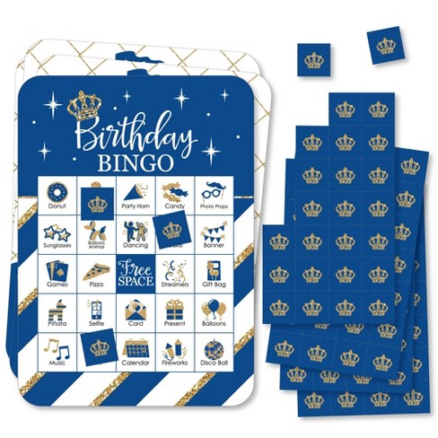 printable royal wedding bingo cards