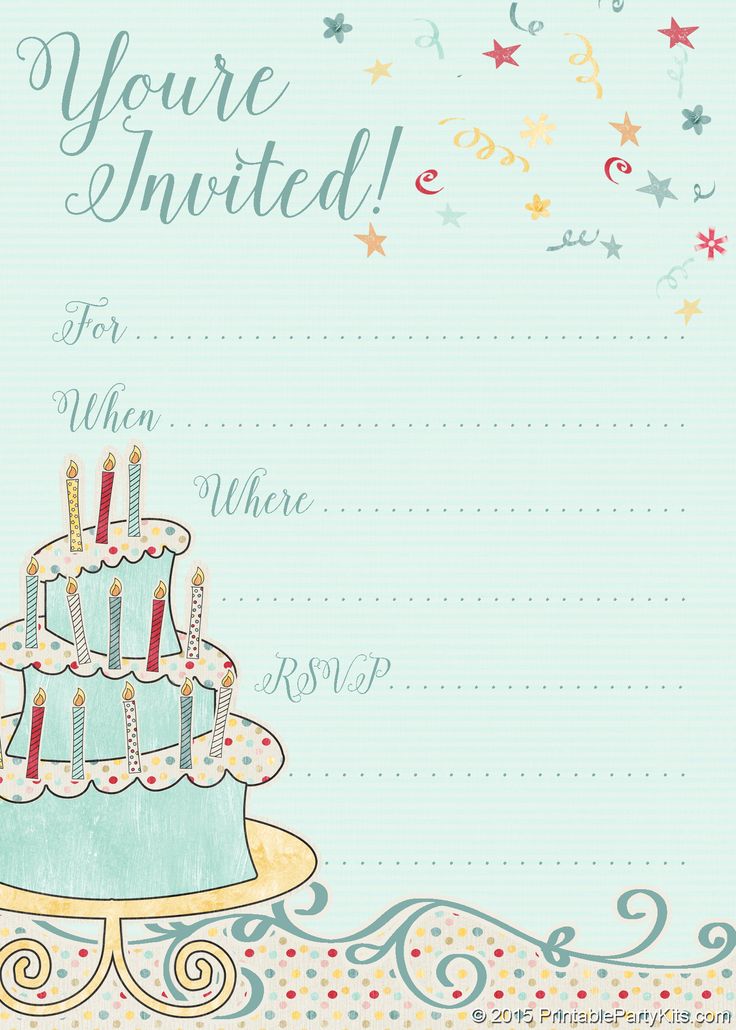 printable rsvp birthday cards