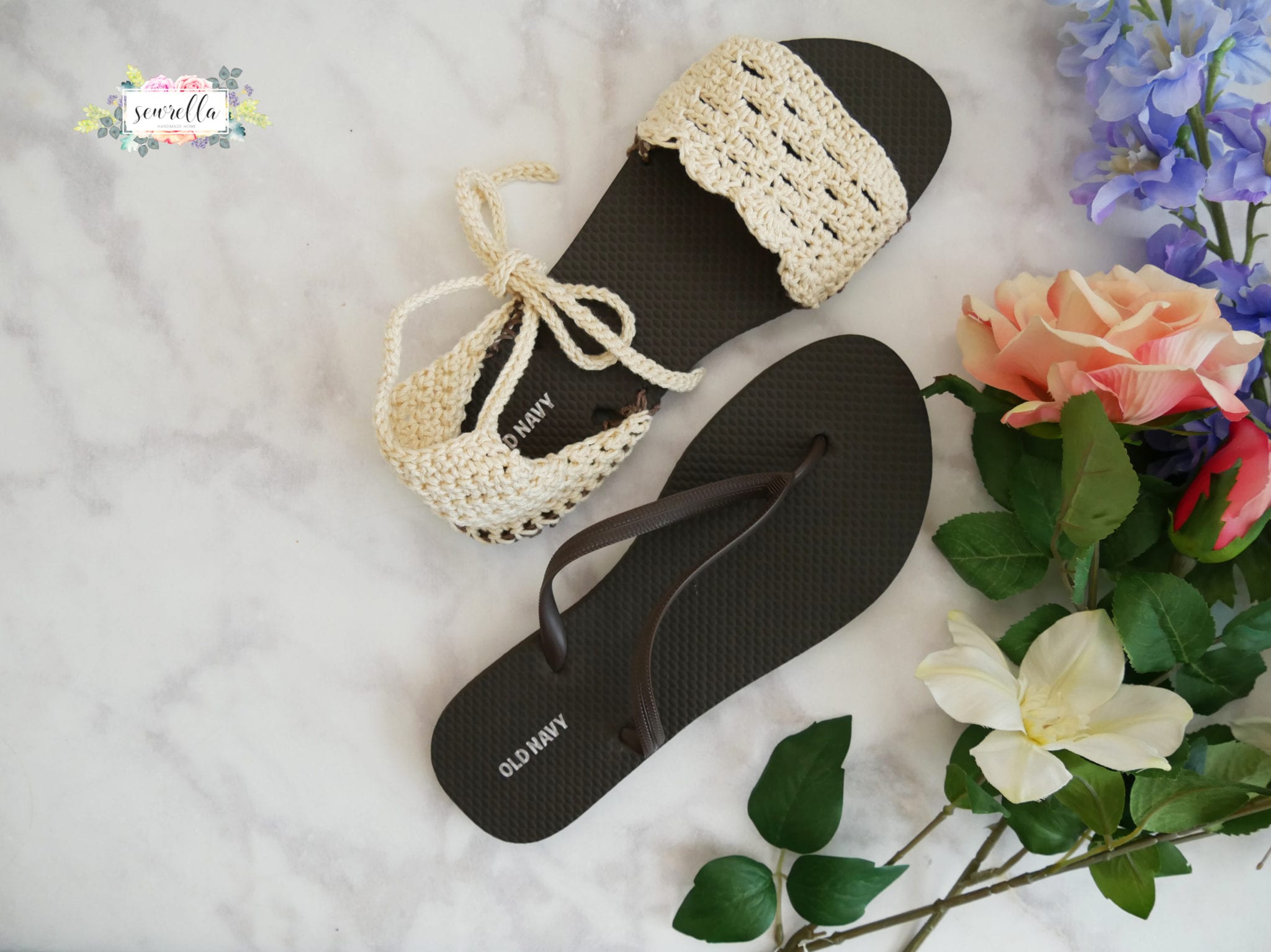 printable ruler for crochet flip flops