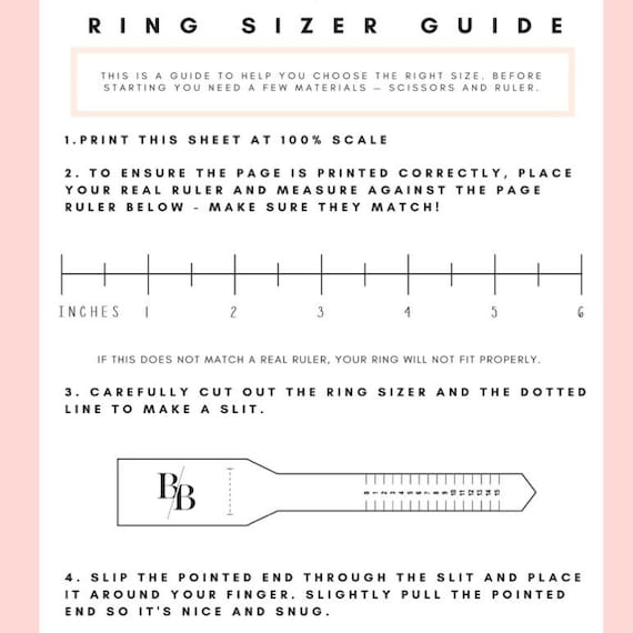 Free Printable Ring Sizer Find Your Ring Size Paper Ring Sizer at ...