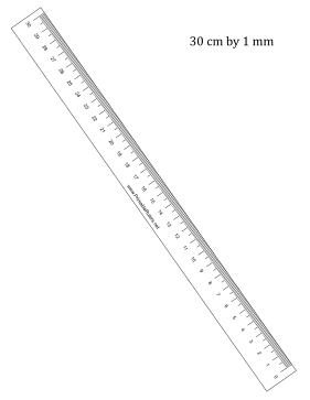 printable ruler inches and millimeters