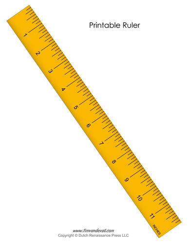 Printable Ruler - Free Accurate Ruler Inches, CM, MM - World of ...