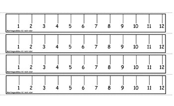 Free Ruler for Kindergarten by Maritza Good Idea | TPT