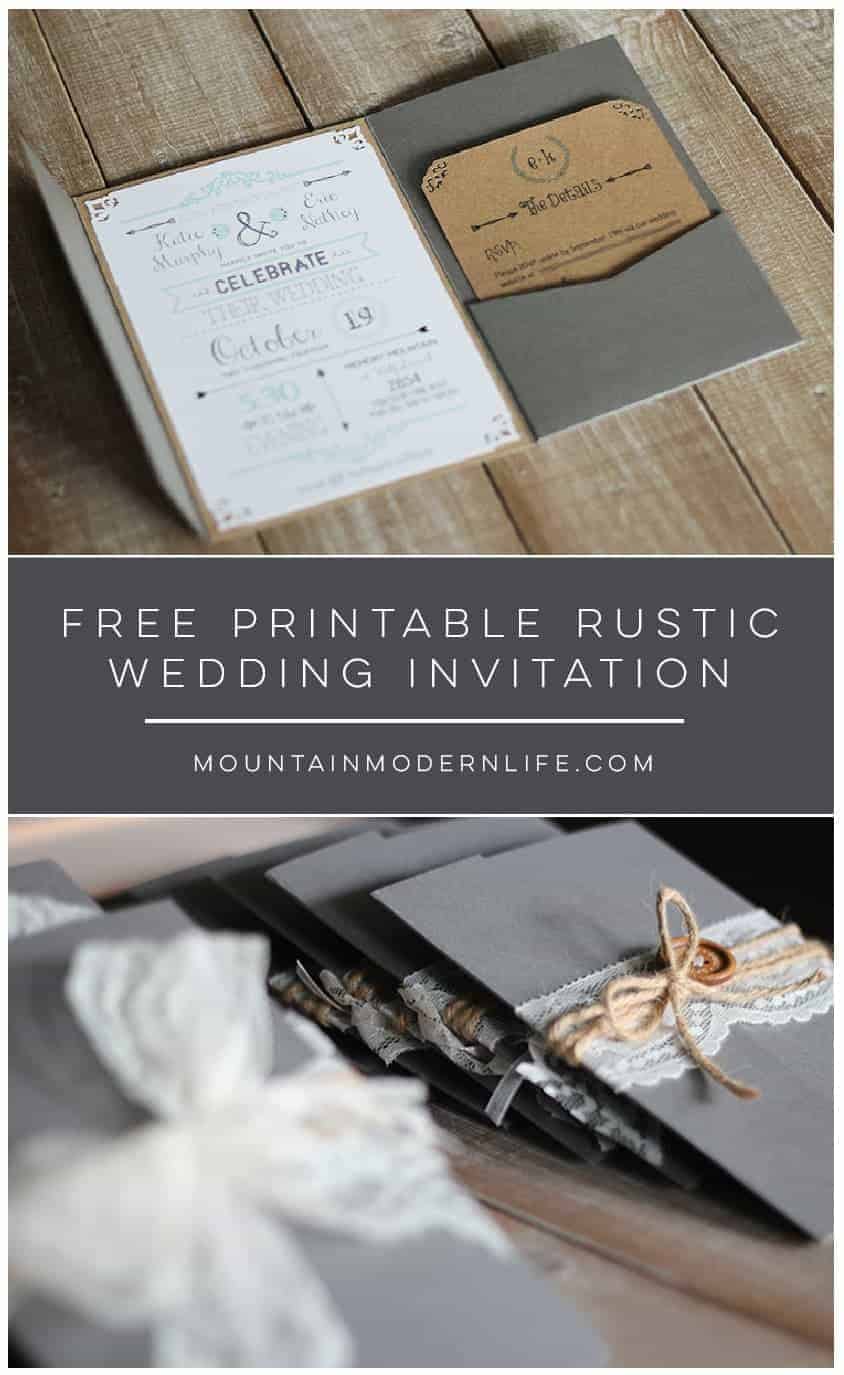75 Best Wedding Invitation Templates | Customize &  Print For Free