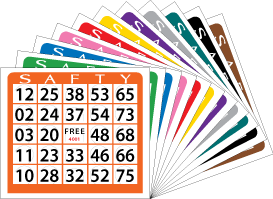 printable safety bingo cards