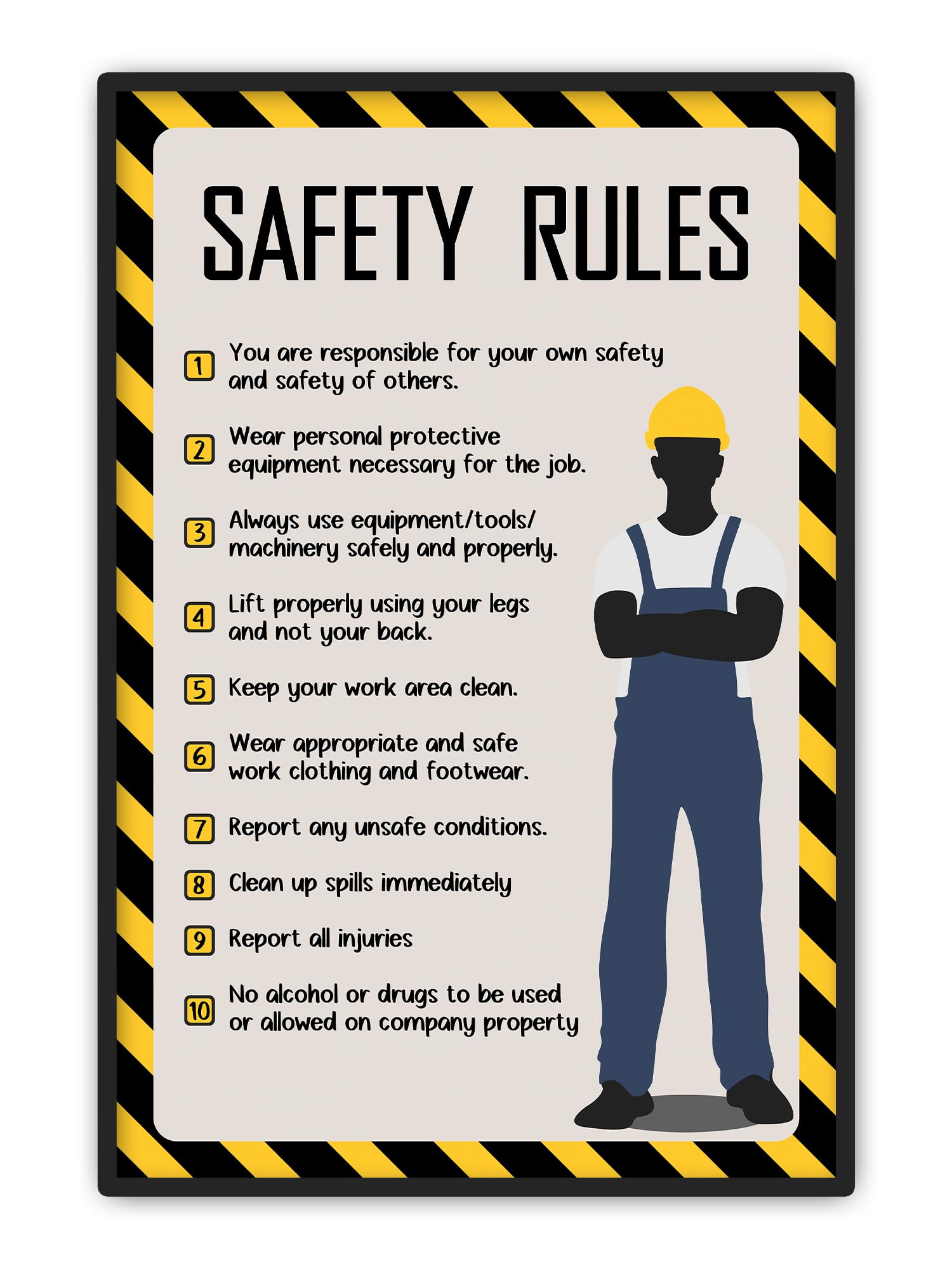 Free Printable Safety Posters For The Workplace Download Free 