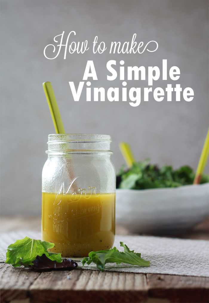 How to Make Vinaigrette Salad Dressing