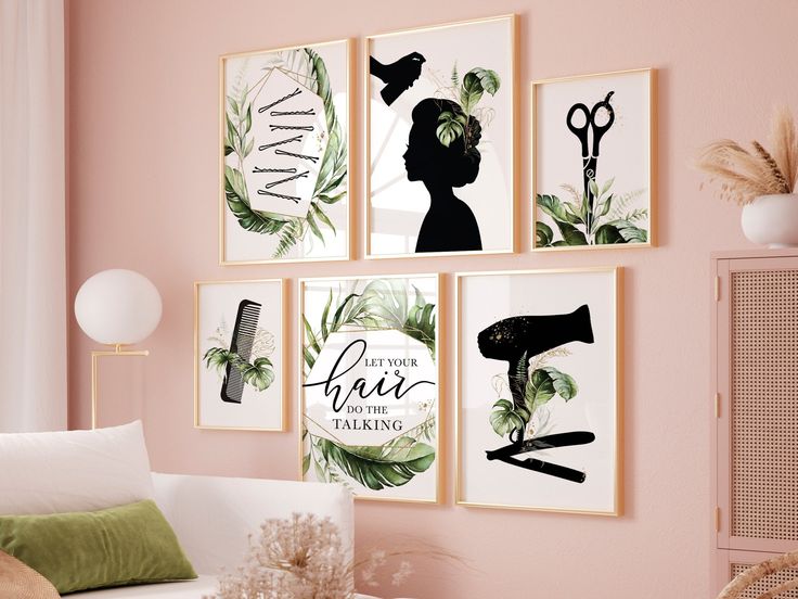 printable salon posters