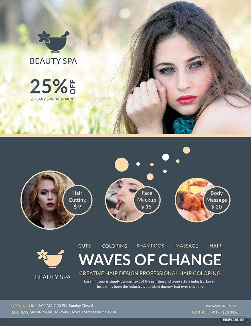 Salon Flyer Templates in Word - FREE Download | Template.net