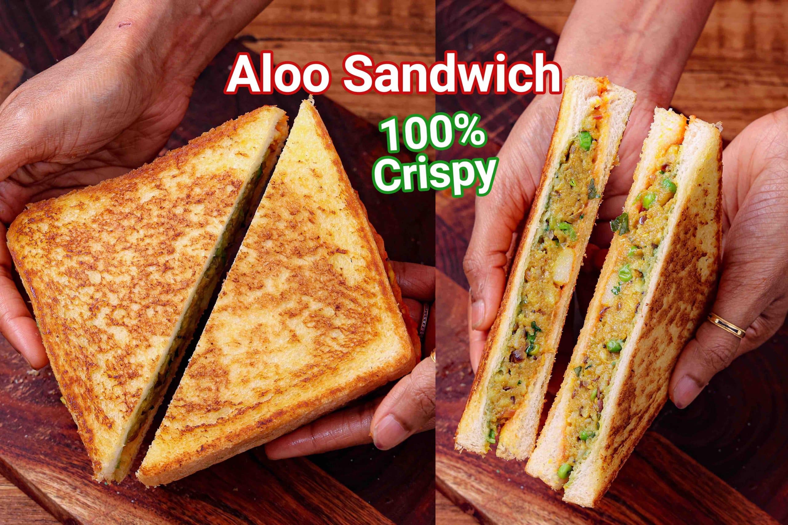 Aloo Sandwich Recipe | Potato Masala Sandwich