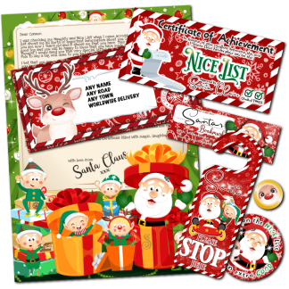 Present Surprise - Personalised Letter from Santa - Official Santa ...