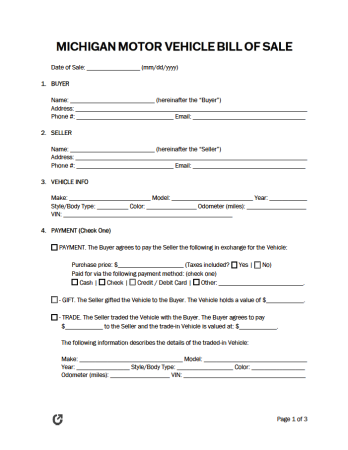printable sc vehicle bill of sale