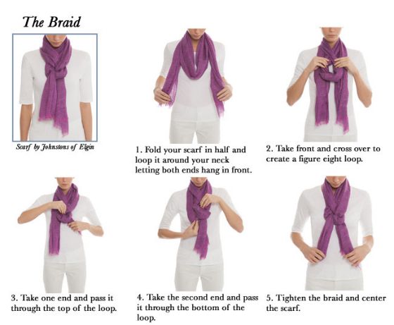 5 Easy Ways To Tie A Scarf - The Art of Scarf Tying Made Simple